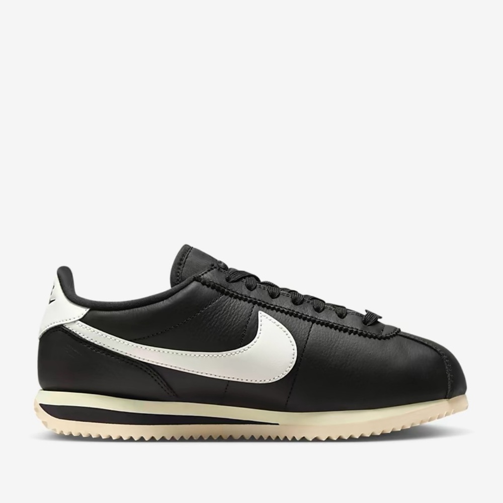 Nike Cortez 23 Premium Women size 7.5  Black/Sail - Alabaster